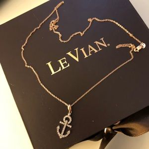 Levian Chocolate Diamond Anchor Necklace